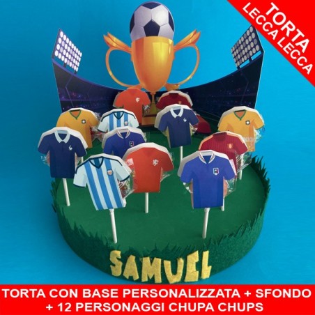 Base Inter Chupa Chups Fiori  Feste di compleanno calcio, Compleanno a  tema calcio, Feste a tema calcio